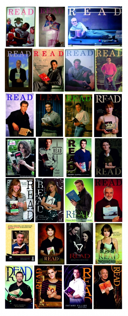 Famosos actores en campañas de READ