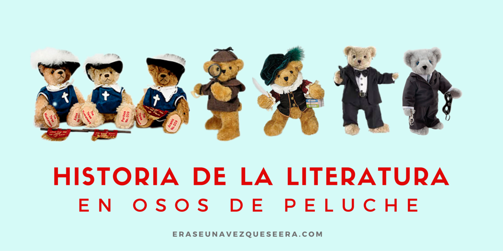 Historial de la literatura a través de osos de peluche