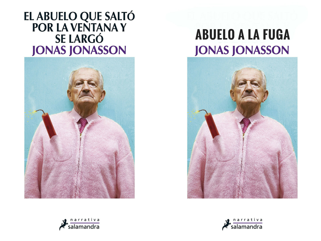 Título de novela adaptado para Twitter: el abuelo que saltó por la ventana y se largó