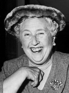 Auténtica sonrisa de Agatha Christie
