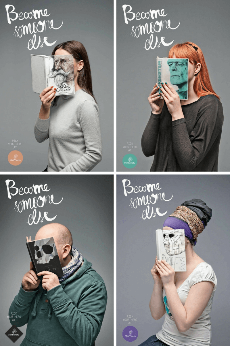 Campaña de fomento de la lectura: sé otra persona