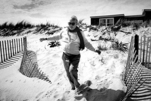 Truman Capote en Long Island en 1984