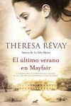 Portada de la novela de Theresa Révay, el último verano en Mayfair