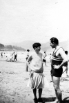 Hemingway, en la playa con Pauline Pfeiffer