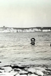 Federico García Lorca bañándose en Cadaqués