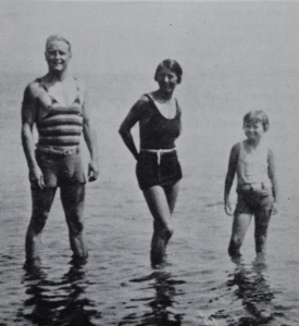 La familia Fitzgerald en el mar