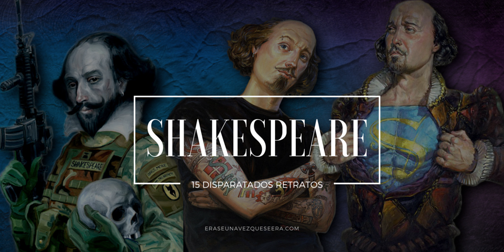15 retratos de William Shakespeare