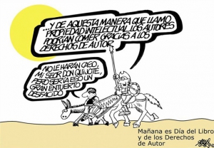 Forges, Don Quijote y los derechos de autor