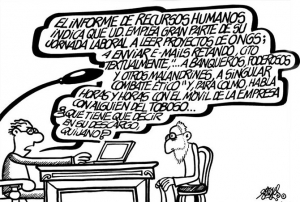 Viñeta de Forges con Alonso Quijano