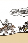 Viñeta de Forges, Don Quijote y las nuevas tecnologías