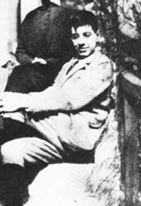Jorge Luis Borges adolescente