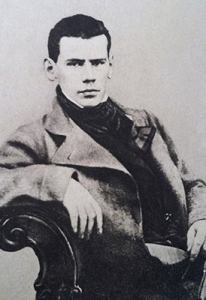 León Tolstói con 20 años