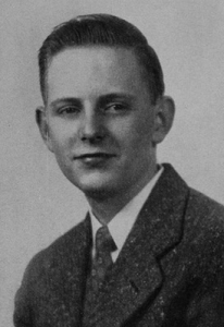 Foto de Tom Wolfe en la escuela Christopher, en Richmond, Virginia