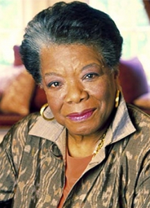 Fotografía de Maya Angelou