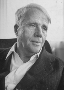 Fotografía de Robert Frost