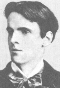 William Butler Yeats cuando era adolescente