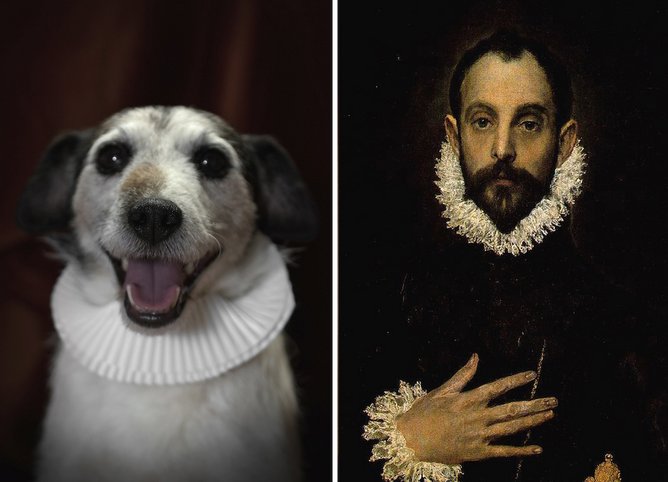 Cervantes y su doble canino