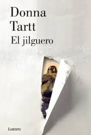 Portada de El jilguero, la novela de Donna Tartt