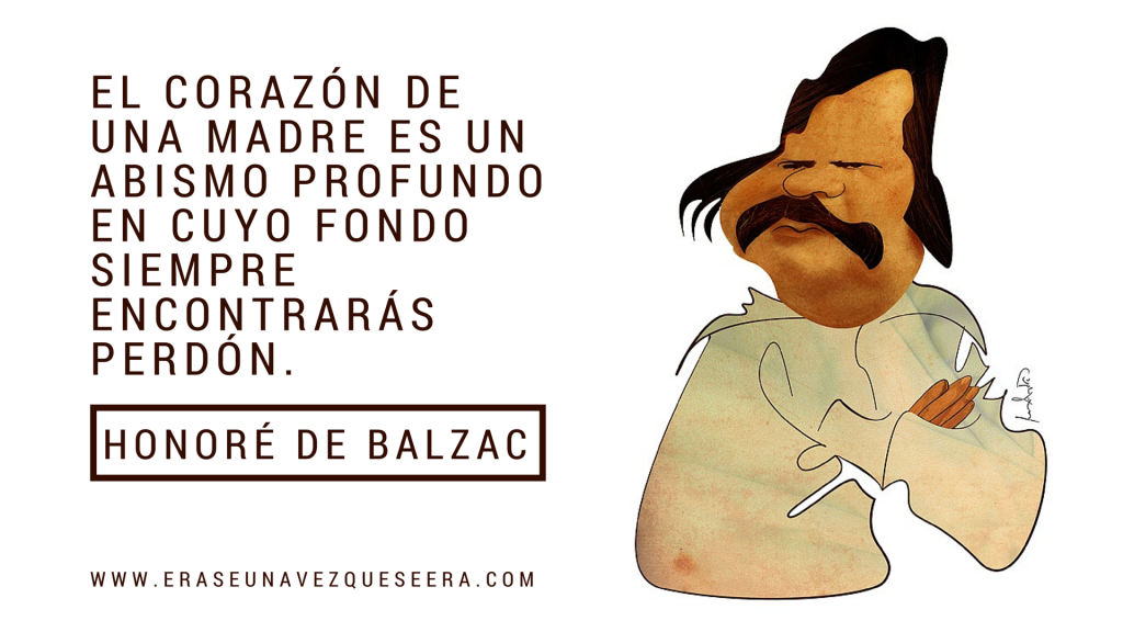 cita de Honoré de Balzac a las madres