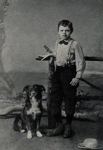 Jack London con nueve años
