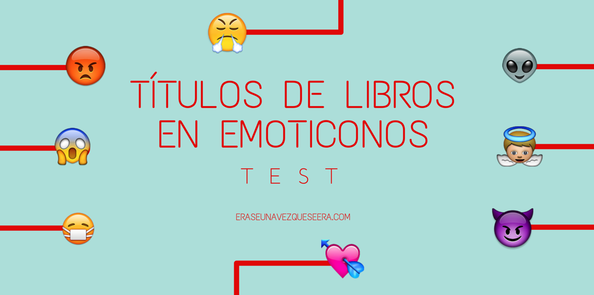 Títulos de libros en emoticonos de Whatsapp