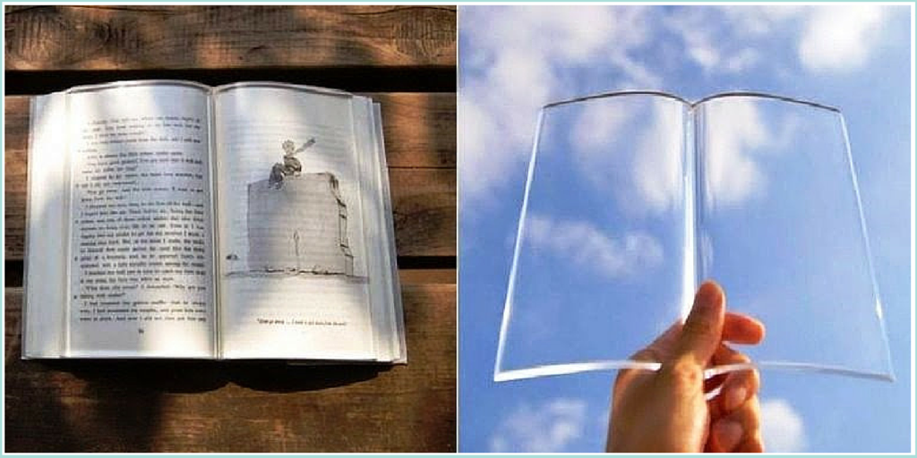 Inventos frikis para lectores: peso transparente para que las hojas no se vuelen