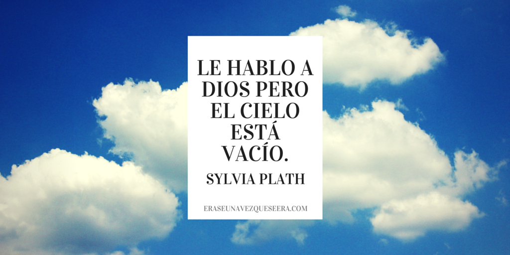 cita Sylvia Plath dios Cita de Sylvia Plath sobre Dios