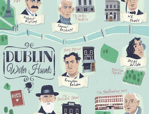 Mapa literario de Dublín