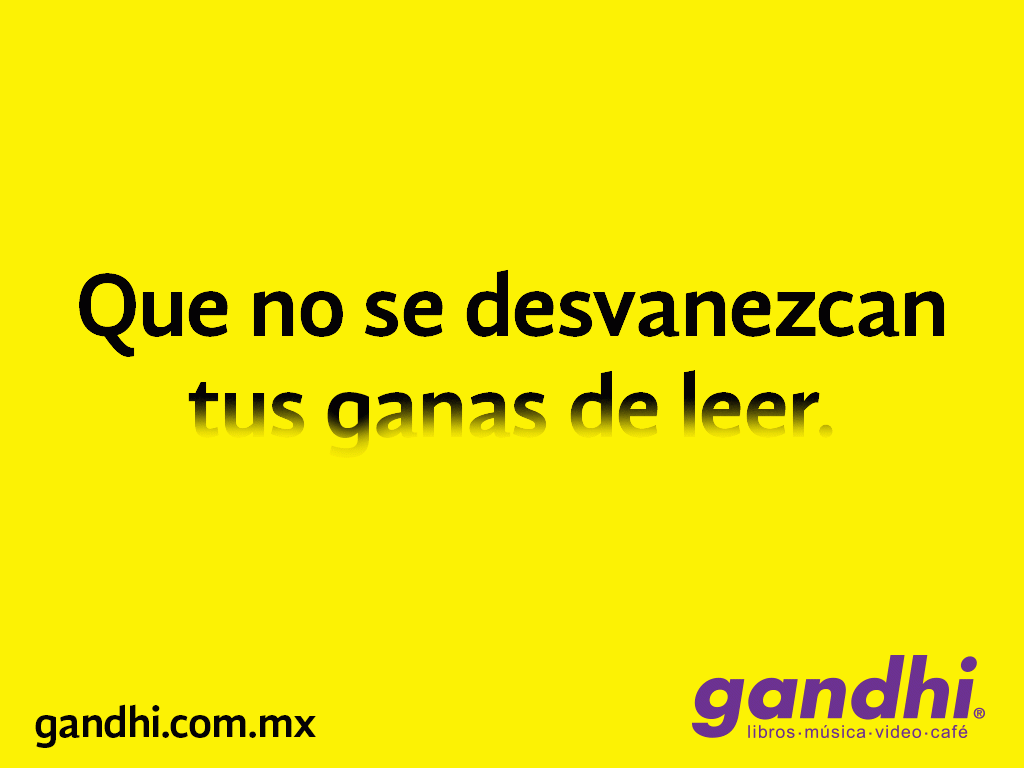 Geniales campañas de Gandhi para promover la lectura