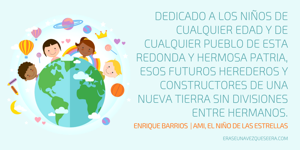 Inspiradora dedicatoria para niños