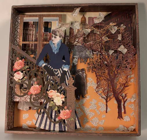 Collage de Edith Wharton