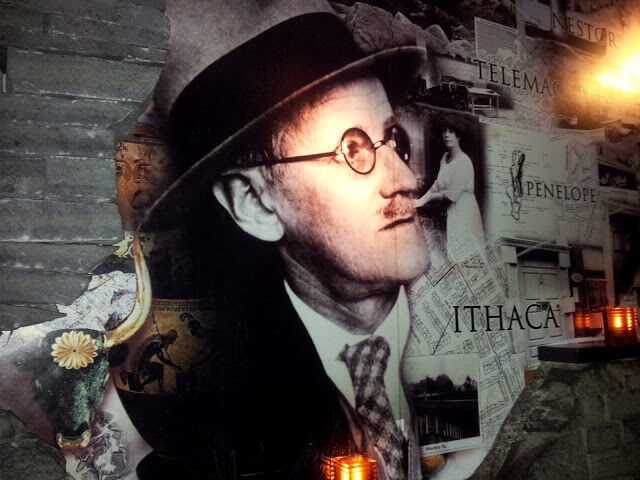 Collage de James Joyce