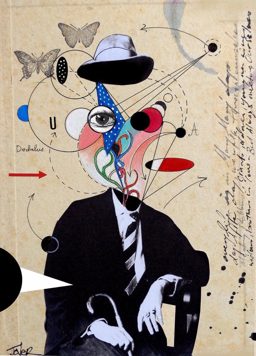 Collage de James Joyce