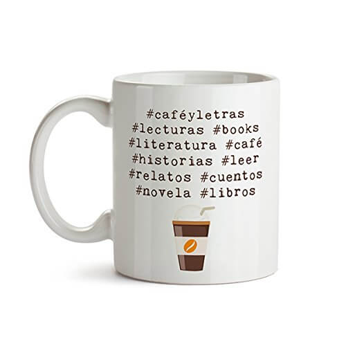 Taza para lectores: café y letras