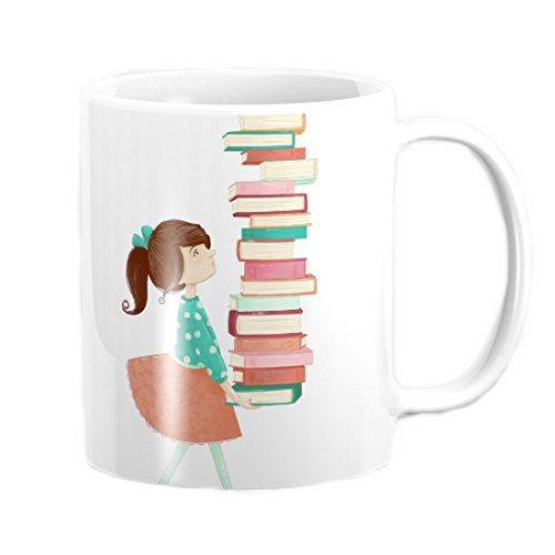 Taza para locos por los libros