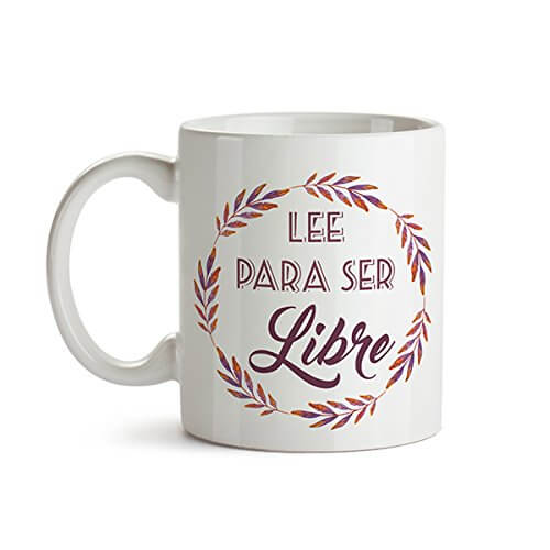 Tazas para lectores: lee para ser libre