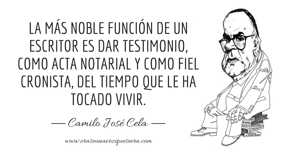 cita camilo josé cela